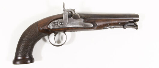 13502 - Perkussionspistole W. Bond London 1790/1840