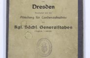 Garnison-Umgebungskarte von Dresden 1912