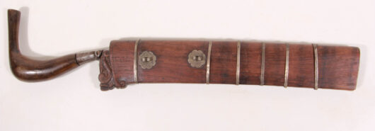 17727 - Bad-Bade Dolch Malaysia Mitte 19. Jh.
