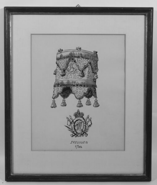 Gemälde: Kesselpauke, Preussen, 1782