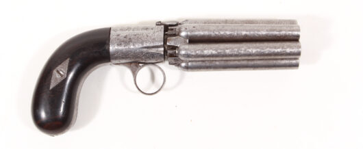 16101 - Perkussions-Pepperboxrevolver Lüttich ca. 1860