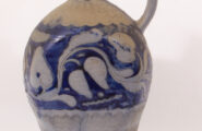 Seltene Steingutflasche Westerwald um 1780
