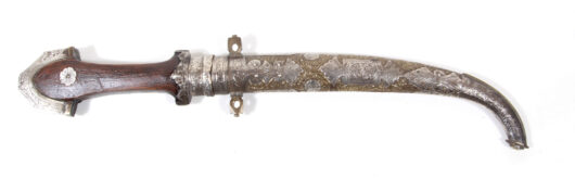 18198 - Silber dekorierter Khoumia, Marokko, Mitte 19. Jahrhundert